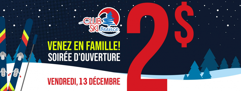 Ouverture Club Ski Beauce 2019-2020